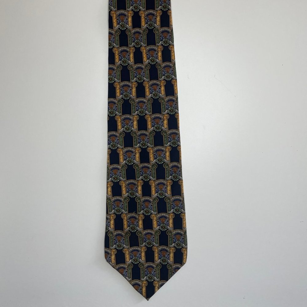 Grandpa's Collection: Vintage UNICEF Art Deco Necktie for Men